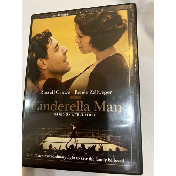 Cinderella Man (DVD, Full Screen) - Russell Crowe Renee Zellweger - Picture 1 of 1